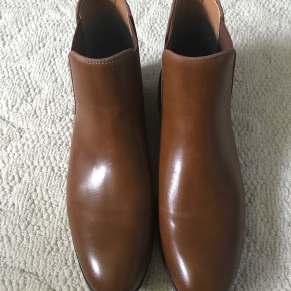 NWOT Edgewood Mens Authentic Leather Chelsea Boots - Picture 2 of 4